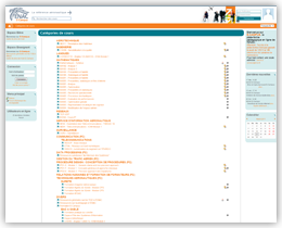Le moodle de l'ENAC, charté par Andil